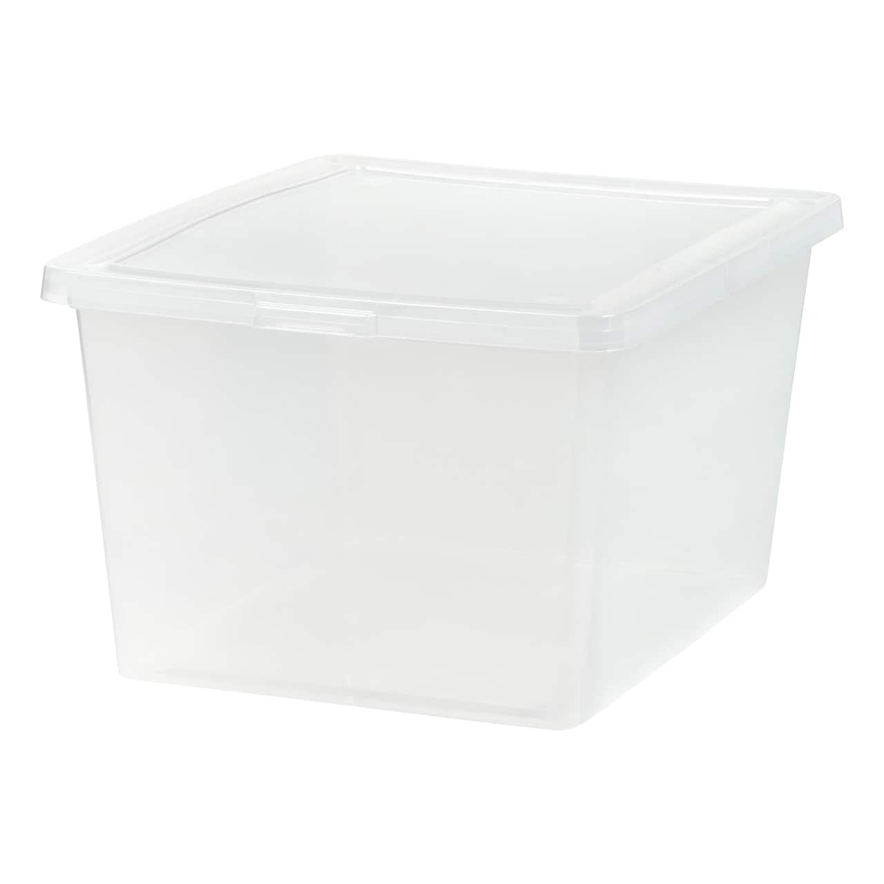 IRIS® 24.5qt. Snap Top Plastic Storage Boxes, 6ct.
